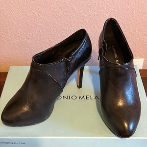 Antonio Melani Black Ankle Bootie